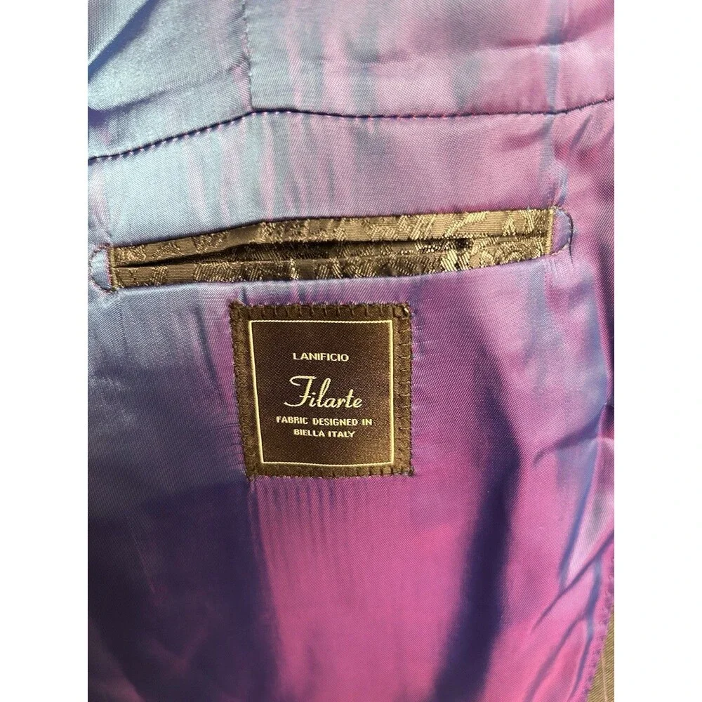 PAUL BETENLY Thomas Grey Jacket BLAZER SPORT COAT Lanificio Filarte Italian 42L